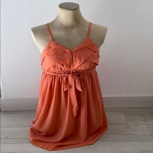 Peachy spaghetti strap dress